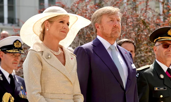 Regina Maxima a Olandei si Regele Willem Alexander in vizita in Belgia la Regele Philippe si Regina Mathilde Casele regale (18) jpg