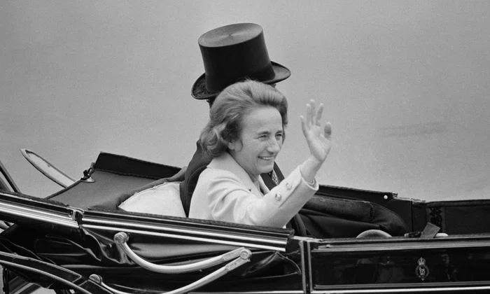 Elena Ceaușescu la Londra, 1978   GettyImages 2239740531 jpg