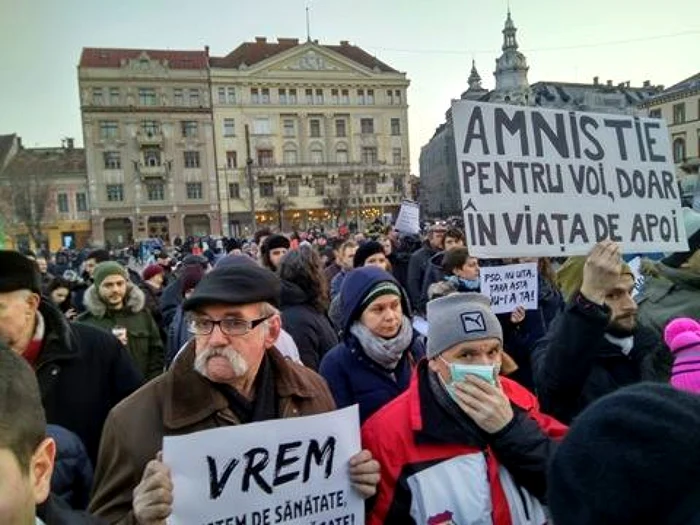 protest cluj