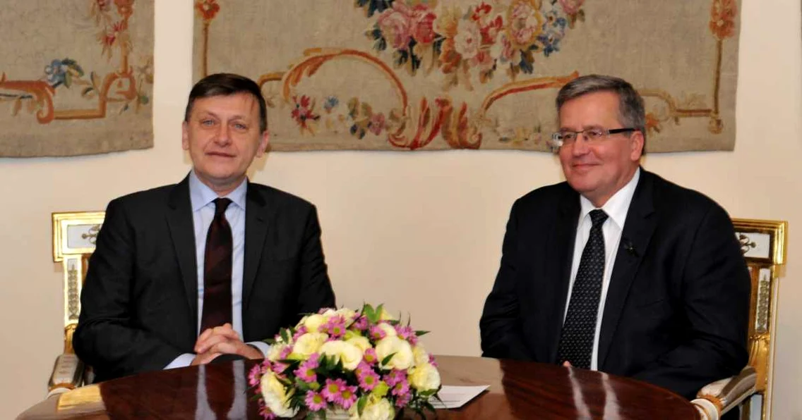 Întrevedere cu preşedintele Republicii Polone