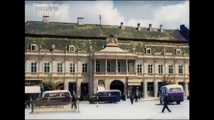 Actualul Muzeu de Artă al oraşului în 1942. FOTO Captură video