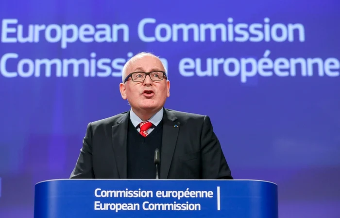 Frans Timmermans, prim-vicepre;edinte al Comisiei Europene