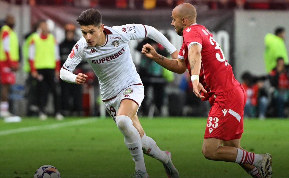 Cu Șumudică, Rapid a rămas fără vlagă și fără idei. Remiză între codașele play-off-ului