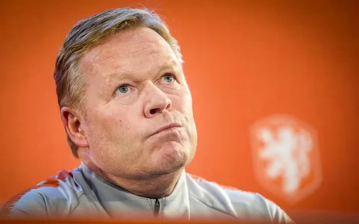 Ronald Koeman, selecționerul Olandei. FOTO: Facebook