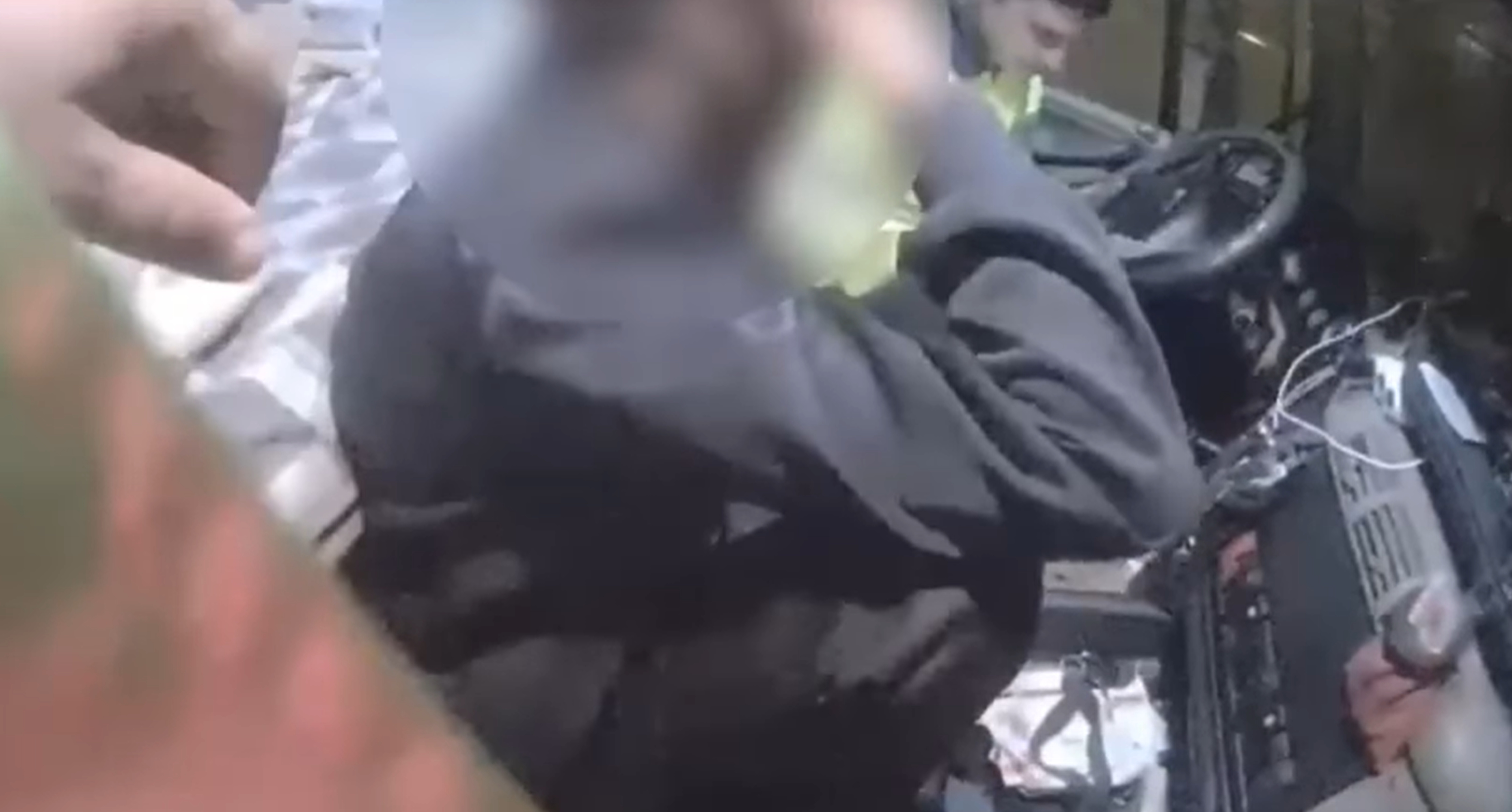 Șoferul băut și drogat a fost reținut FOTO Captură video