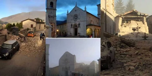 Cutremur Italia colaj