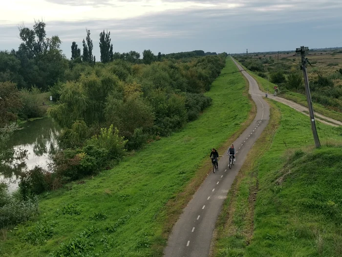 Pista de biciclete România-Serbia FOTO Ștefan Both
