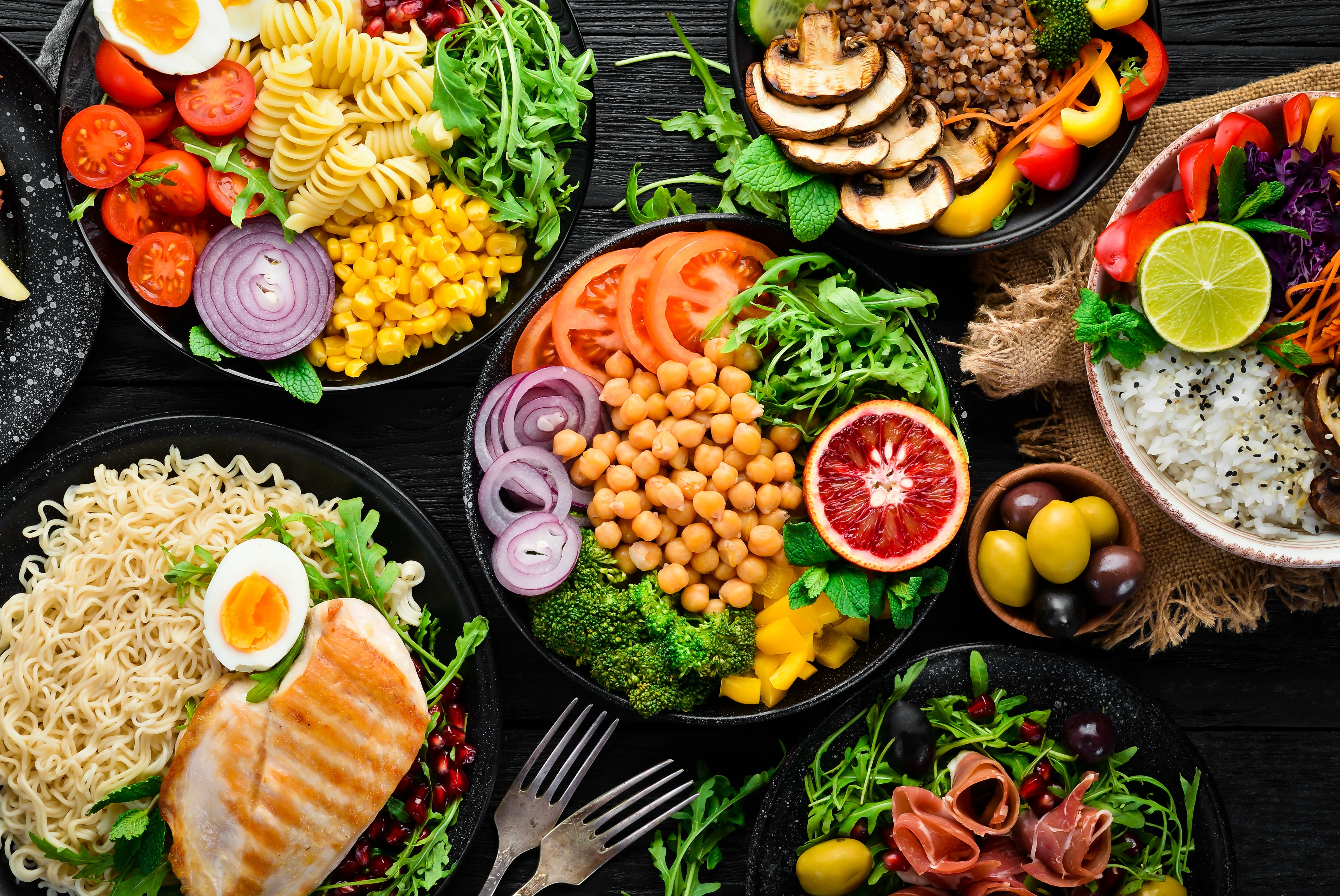 Dieta mediteraneană este importantă pentru longevitate / foto: Shutterstock