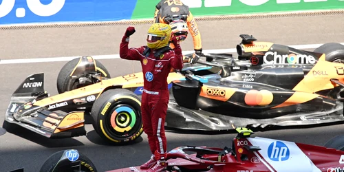Lewis Hamilton a reușit prima victorie din istorie pentru Ferrari într o cursă de sprint Foto F1 Facebook jpg