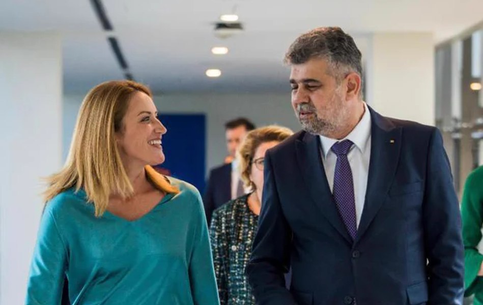 Președintele Parlamentului European și Comisiei Europene, mesaje de susținere pentru România, dupa întalnirea cu Marcel Ciolacu