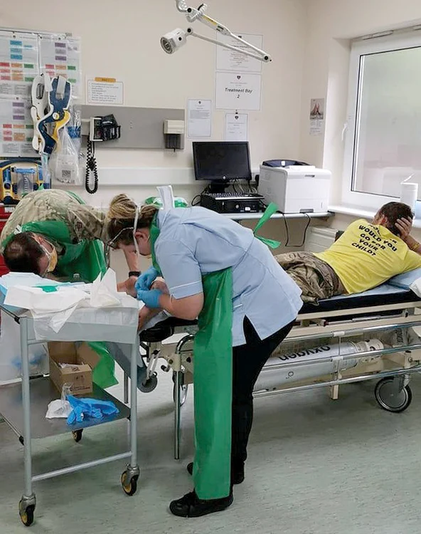 A ajuns inclusiv la Urgenţe din cauza tălpilor infectate