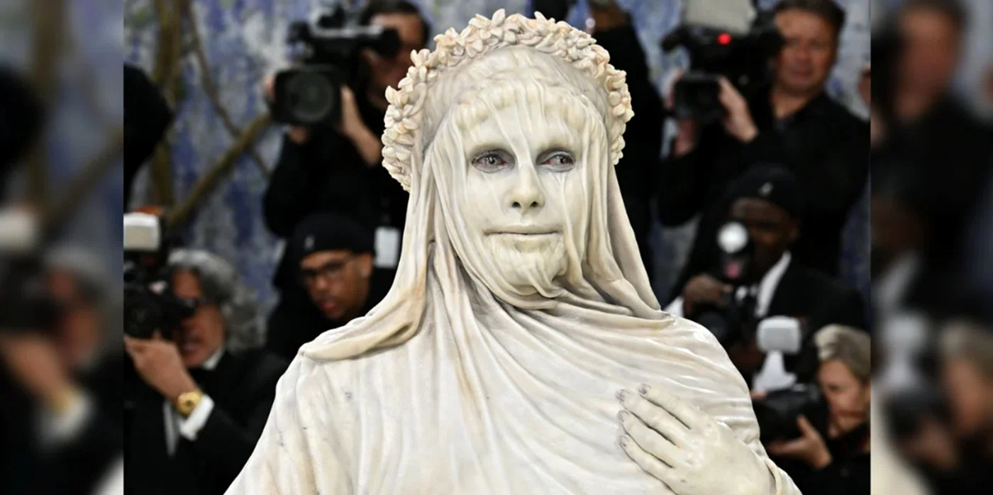 „Sculptura” la Gala Met 2026. Foto: Captură video