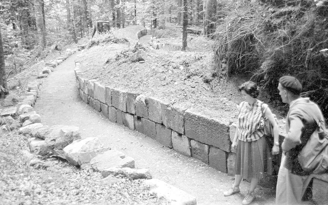 Sarmizegetusa Regia,1964 / foto: Szabó Tamás, Muzeul Etnografic al Transilvaniei 