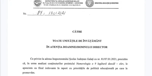 noua adresa ISJ Galati