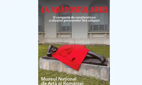 Gianina Corondan este „stilistul” care va alege accesoriile vestimentare ce vor acoperi statuile din Curtea de Onoare a MNAR jpeg