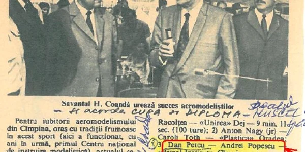 henri coanda la campina foto ziarul oglinda