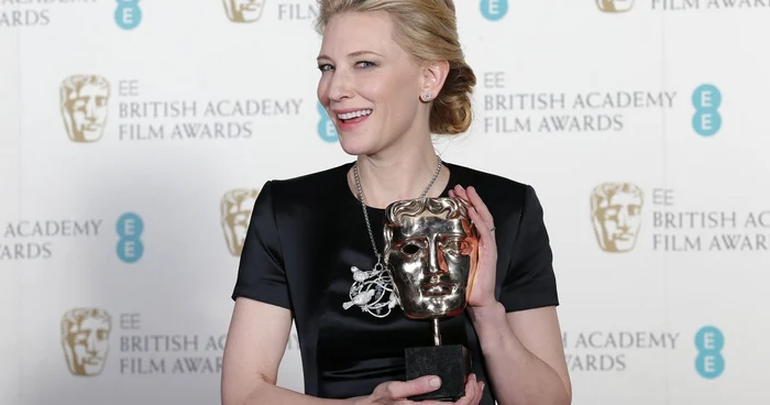 Actriţa Cate Blanchett a fost recompensată cu un premiu BAFTA pentru rolul din „Blue Jasmine“ FOTO Reuters