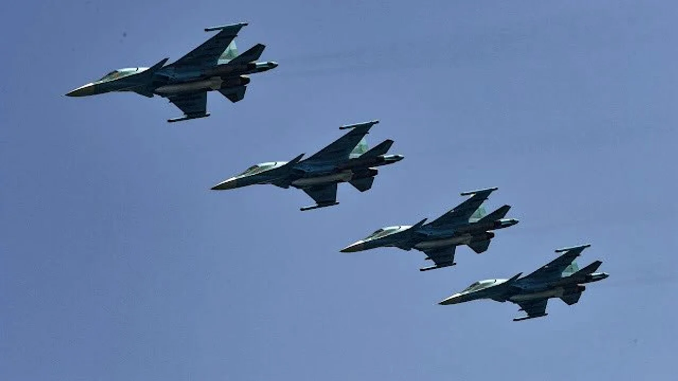 Avioane de luptă rusești/FOTO:EPA/EFE