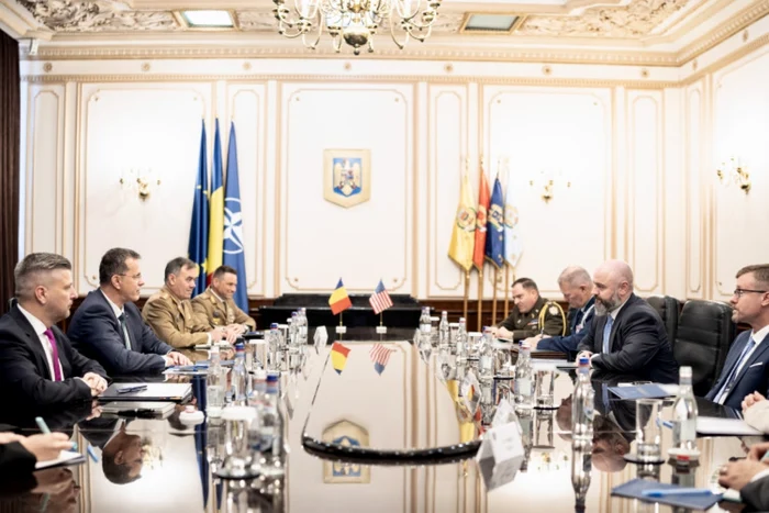 O delegație a Departamentului Apărării al SUA se află pentru câteva zile la Bucureşti. FOTO: mapn