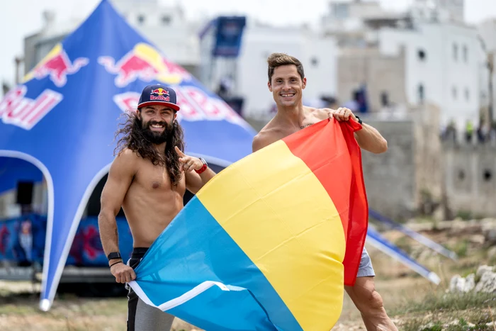 Cătălin Preda (stânga) și Constantin Popovici. FOTO: Red Bull