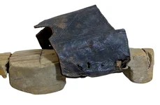 Arheologii au descoperit acest „sabot de baie” în fortul roman de la Vindolanda, din Marea Britanie (© The Vindolanda Trust)