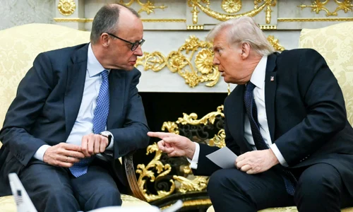 Merz si Trump FOTO AFP
