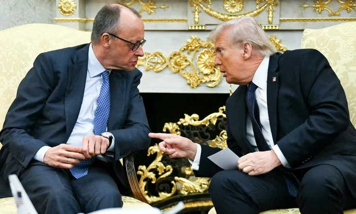 Merz si Trump FOTO AFP