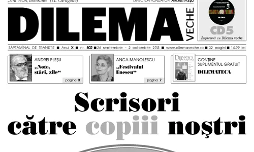 Scrisori către copiii noștri jpeg