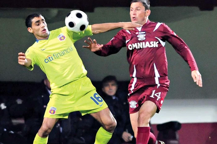 Dănuţ Perjă  şi-a încheiat  cariera de jucător  la Rapid