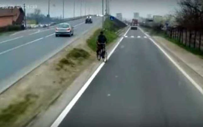 Bărbatul de 80 de ani a decedat în accident. Foto: captura video