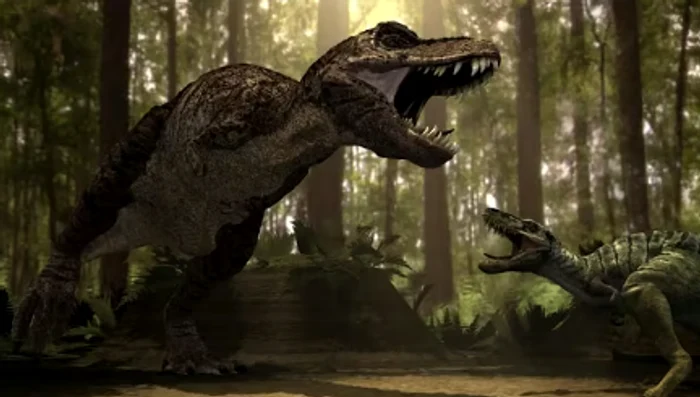 T-rex era considerat, până recent, cel mai mare tiranozaur. Captură YouTube Prehistoric Documentary 