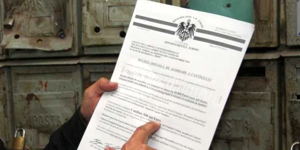 Acestea sunt actele găsite în cutiile poştale