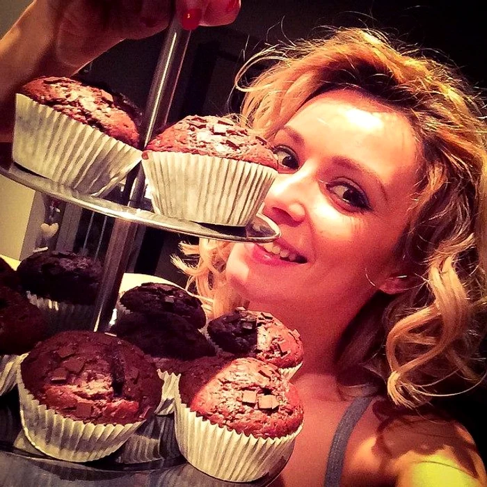 Diana Dumitrescu a dat iama în dulciurile cu ciocolată