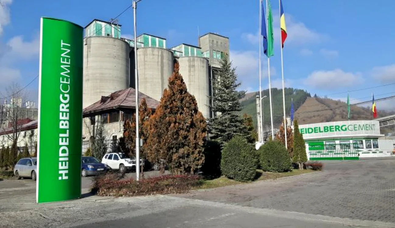Fabrica de ciment Taşca, Neamţ. FOTo HeidelbergCement Romania