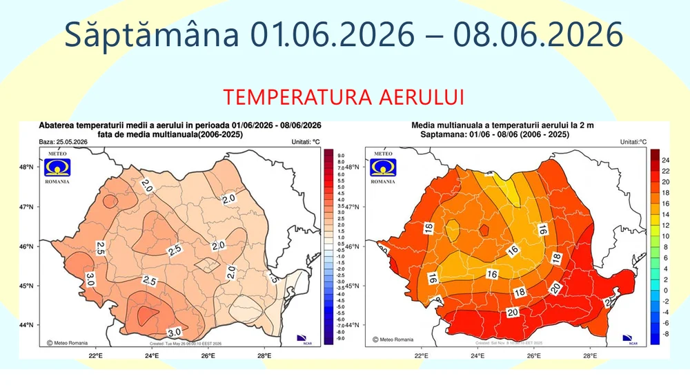 Cum va fi vremea în următoarele săptămâni. Meteorologii anunță temperaturi peste normal