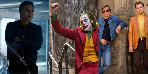 Colaj filme 2019  Joker Once Upon a time in Hollywood Avengers end game