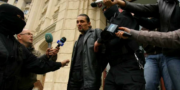 Cristian Chilat a fost adus la înalta Curte de Casaţie şi Justiţie Foto: Dorin Constanda