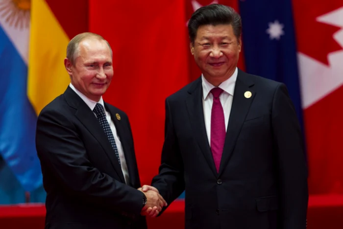 Foto: Shutterstock / Preşedintele Rusiei Vladimir Putin împreună cu preşedintele Chinei înaintea ceremoniei de deschidere a Jocurilor Olimpice de iarnă din 2022.