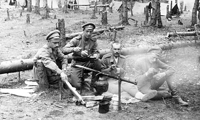 Consumul de alcool în armata rusă, în Primul Război Mondial