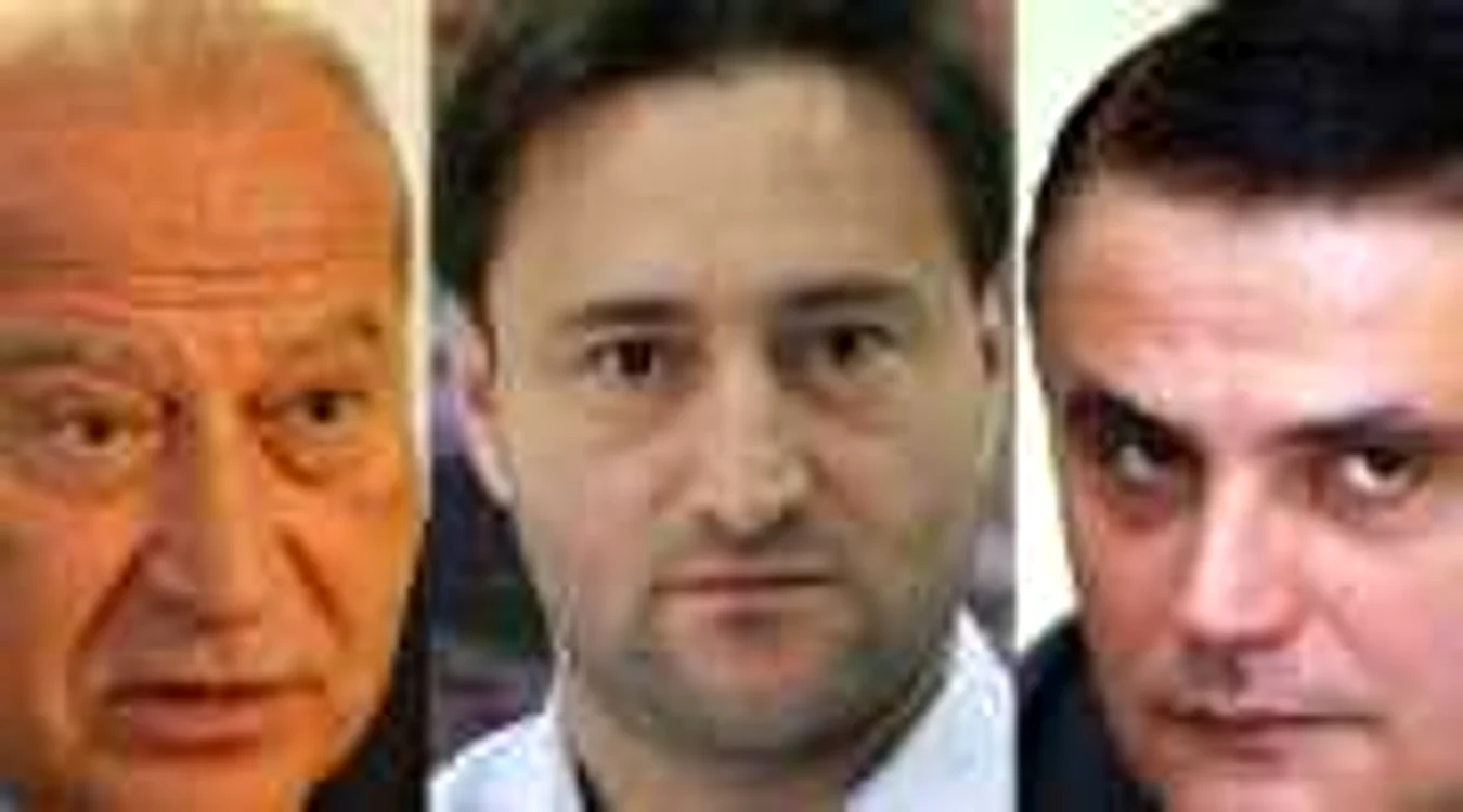 După ce l-a denunţat pe Ovidiu Silaghi (dreapta), Nelu Iordache (mijloc) l-a denunţat procurorilor şi pe Dan Voiculescu. Pe ambii îi acuză de şantaj    FOTO Adevărul