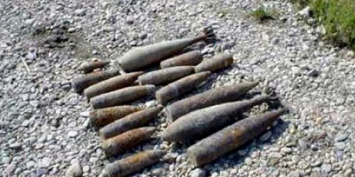 Pirotehniştii au ridicat cartuşele şi le-au depozitat în condiţii de siguranţă