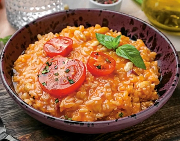 risotto cu rosii si busuioc jpg