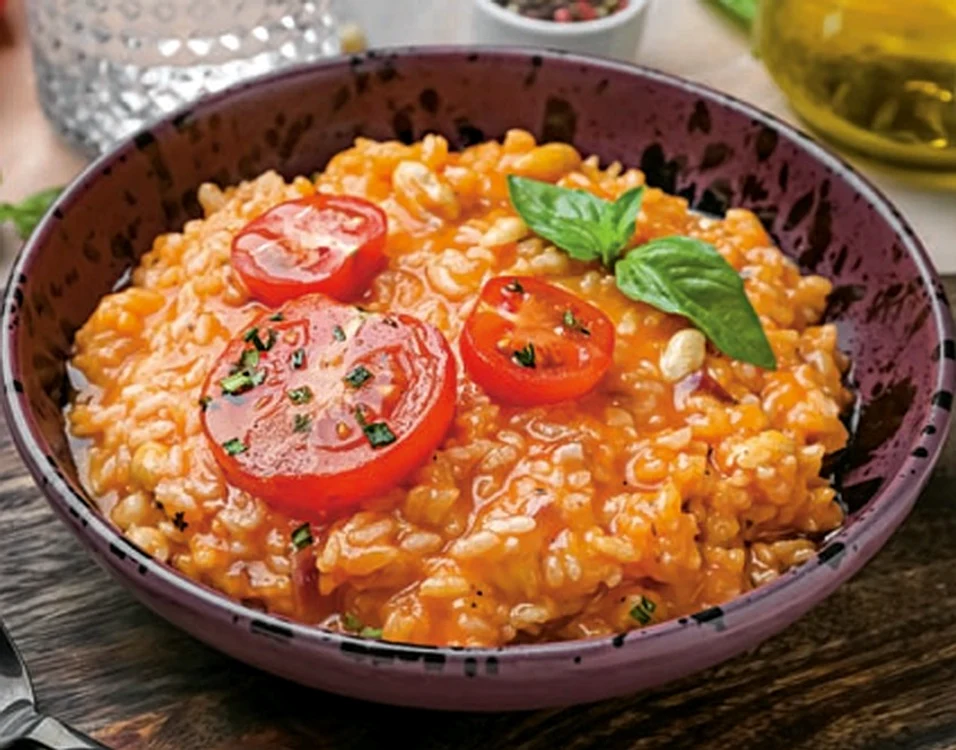 risotto cu rosii si busuioc jpg