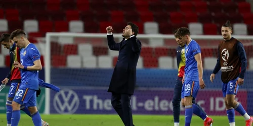 Campionatul European U21 fotbal România - Ungaria Adrian Mutu  FOTO AFP / Ferenc Isza