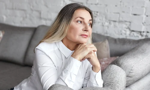 expressive middle aged woman posing copy jpg