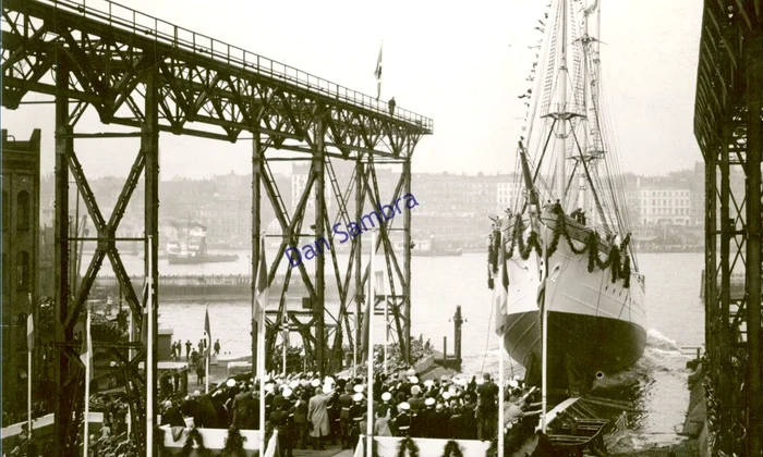 Istoria navei școală «Mircea (II)»: partea I a (1938 1939, Hamburg) / FOTO jpeg