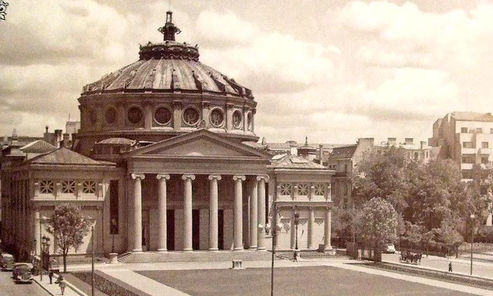 Calendar 14 februarie: 1888   A fost inaugurat Ateneul Român, clădire construită pe bază de subscripție publică, sub lozinca „Dați un leu pentru Ateneu” jpeg