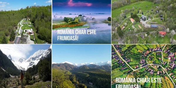 Călătoria prin România a vlogerilor de la HaiHui în doi Foto colaj capturi video jpg