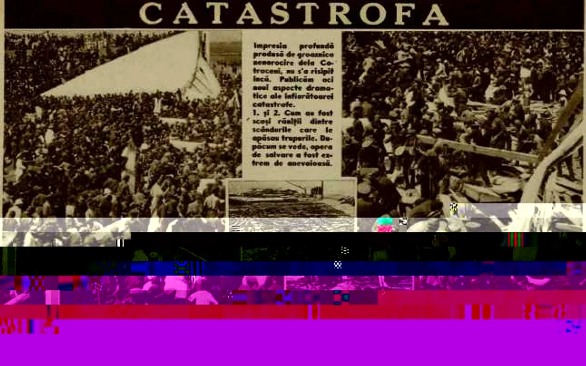 Accidentul de la 8 iunie 1936 în presa vremii (Realitatea Ilustrată)
