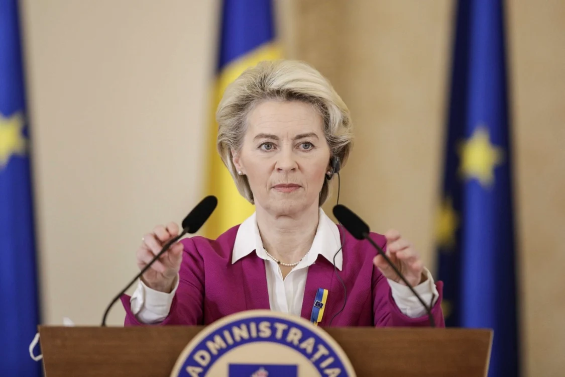 Ursula von der Leyen, preşedinta Comisiei Euroene FOTO Inquam Photos / George Călin